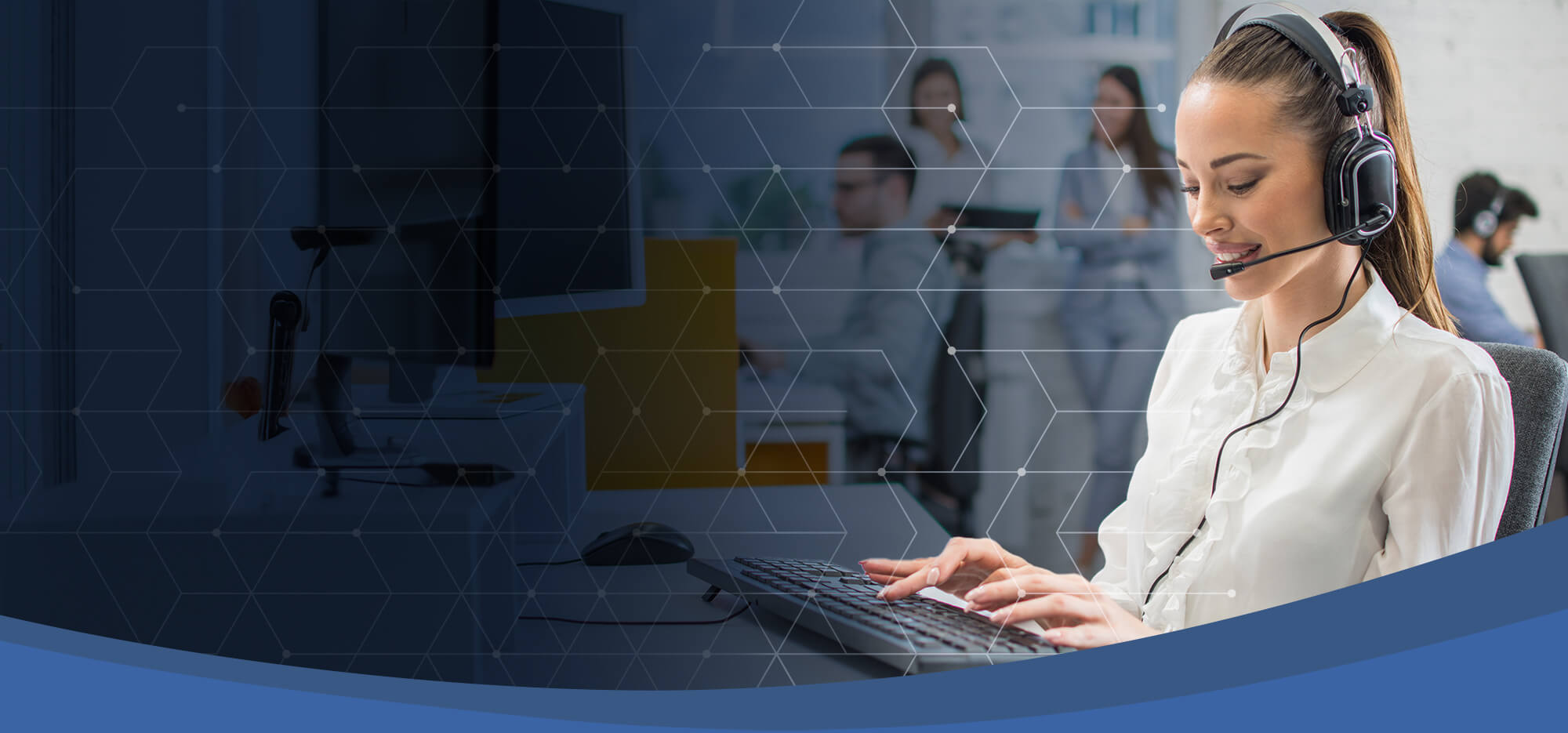 Experience the benefits of working with professional customer service experts